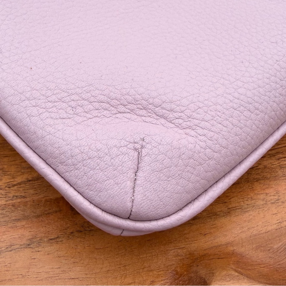 Coach Polly Crossbody Orchid Pink Crossgrain Leather Unused NWOT - Picture 16 of 17